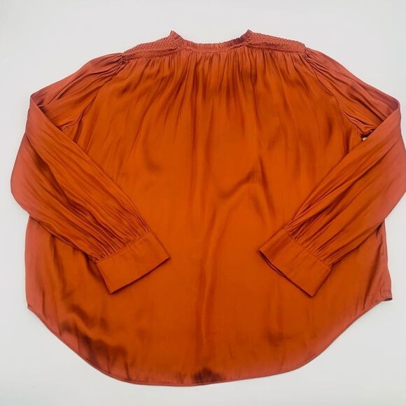 Scotch and Soda | Elegant Rust Blouse | size XL - Picture 7 of 9